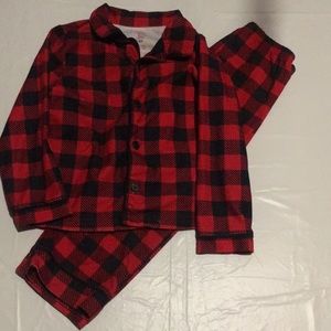 5t buffalo plaid pajamas